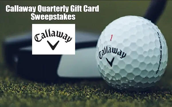 Callaway Golf Gift Card Giveaway: Win $600 of Free Golf Gear (4 Winners)