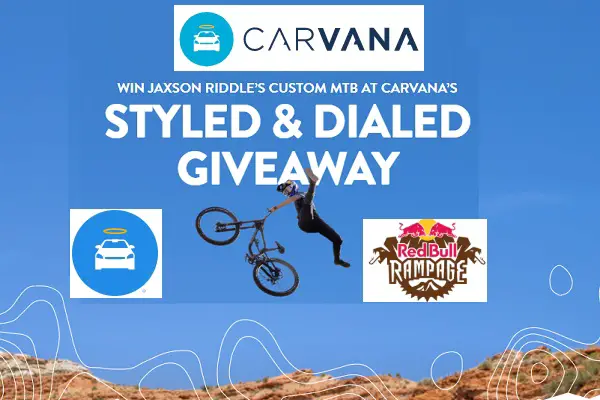 Carvana Mountain Bike Giveaway: Win Jaxson Riddle’s Custom MTB AT Carvana’s