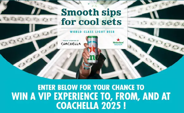 Heineken Coachella Valley Music & Arts Festival Giveaway