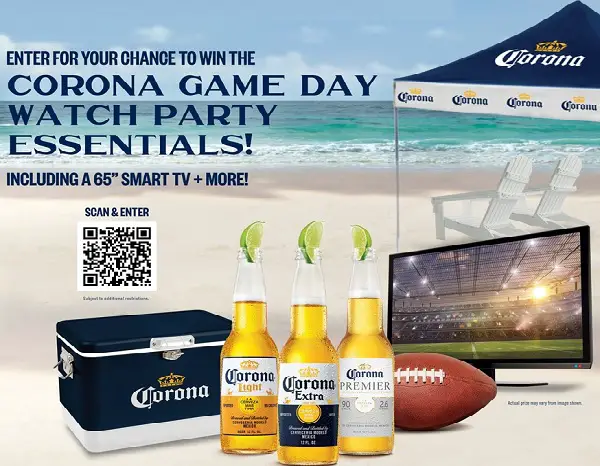Corona Game Day Essentials Watch Party Giveaway (2 Winners)