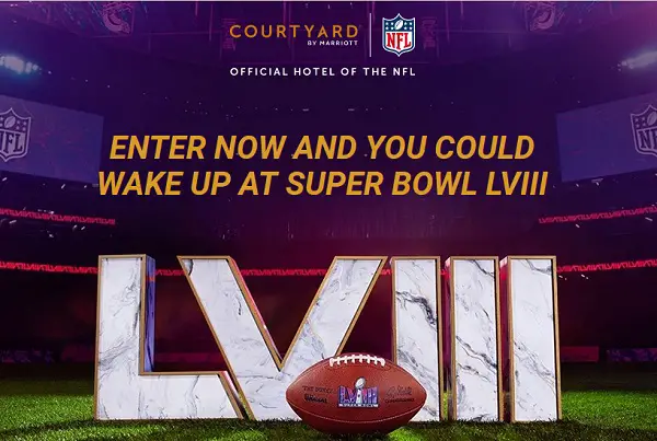 Courtyard Ultimate Upgrade Giveaway: Win a Trip to Super Bowl LVIII