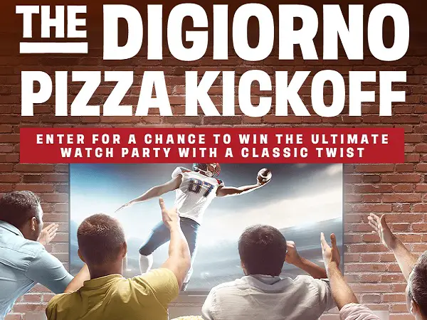 Nestle DiGiorno Pizza Kickoff Sweepstakes: Ultimate Watch Party or $100 fanatics gift card (1000 Winners)