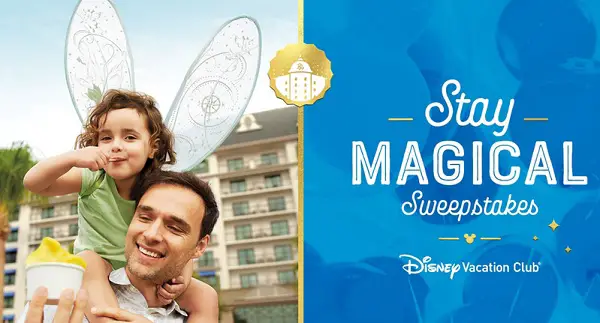 Disney Vacation Club Stay Magical Sweepstakes: Win a Trip to Walt Disney World Resort