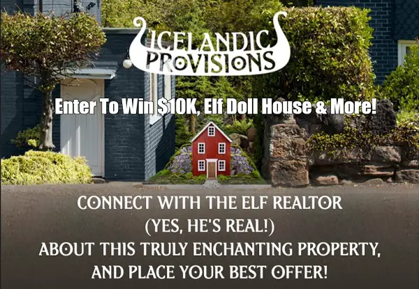 Elf Realtor House Giveaway: Win Cash of $10,000, Fridge, an Elf Doll House & Free Yogurts