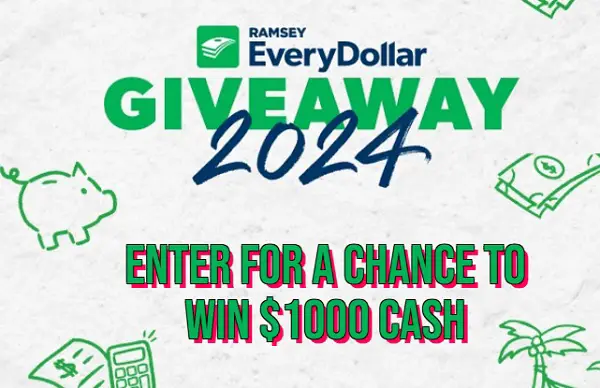 Ramsey Every Dollar April Giveaway: Win $1000 Cash