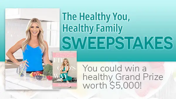 Healthy You, Healthy Family Sweepstakes: Win Free Gym Package Worth $5000
