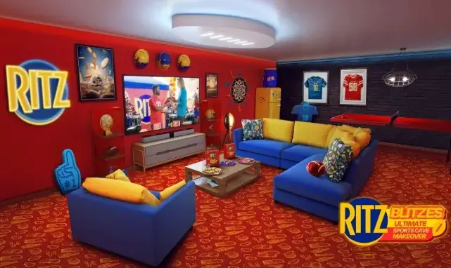 RITZ Blitzes Free Fan Cave Makeover Sweepstakes (50+ Winners)