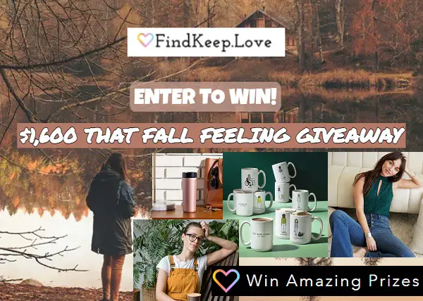 FindKeep.Love Fall Giveaway: Win $1,600 in Free Coffee, Autumn Outfits & More