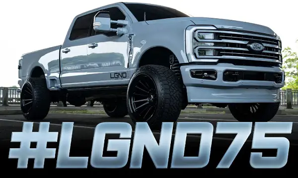 LGND Supply Truck Giveaway: Win a 2025 Ford F-250 Platinum + $50,000!