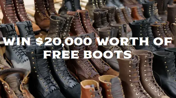 Win JK Boots For Life Giveaway 2023