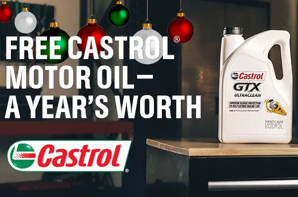 Win Free Castrol Oil Giveaway (2 Winners)