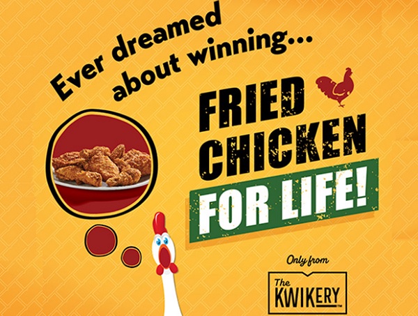 Kwik Trip Fried Chicken for Life Sweepstakes 2024