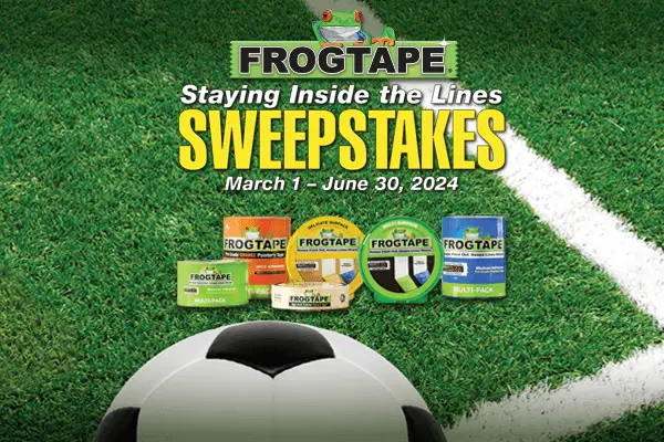 Frog Tape Professional Soccer Game Experience Giveaway (52 Winners)