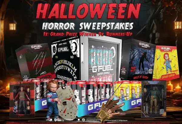 G Fuel Halloween Giveaway (10 Winners)