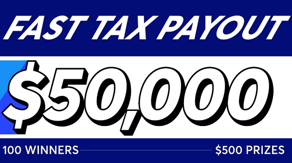 Green Dot $50K Fast Tax Payout Sweepstakes: Win $500 Cash for Free (100 Winners)
