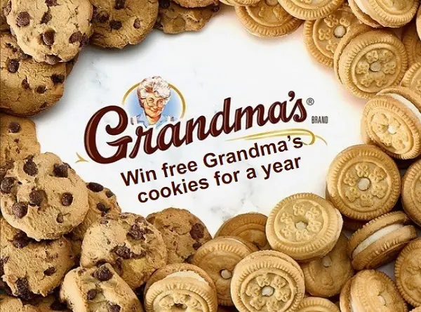 Grandma’s Cookies For A Year Sweepstakes 2023 (20 Winners)