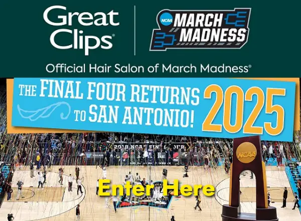 Great Clips March Madness Giveaway: Win a 2025 Men’s or Women’s Final Four Experience!
