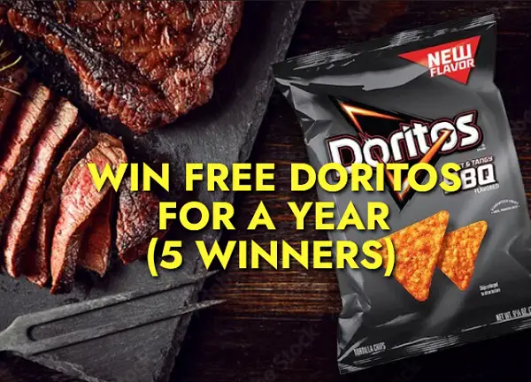 Heat Up the Winter Sweepstakes: Win Free Doritos for a Year! (5 Winners)