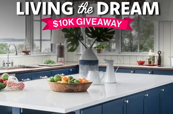 HGTV Living the Dream Giveaway: Win $10000 Cash