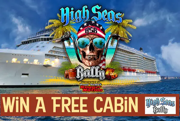 High Seas Rally Cruise Giveaway: Win a Free Cruise Ship Ocean View Cabin for 2