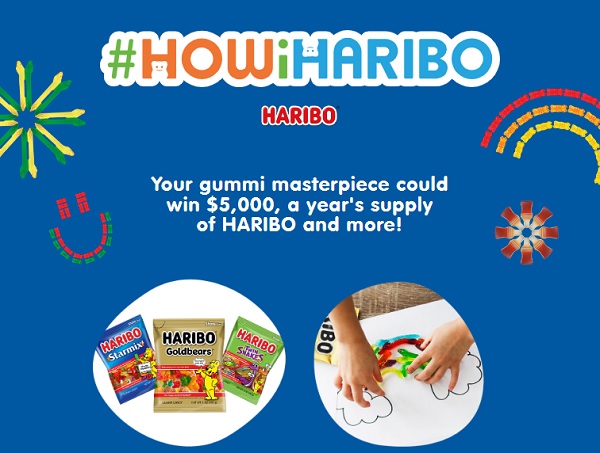 How I HARIBO Contest: Win $5,000 Cash Prize, HARIBO Supply for a Year, Free Merchandise & More