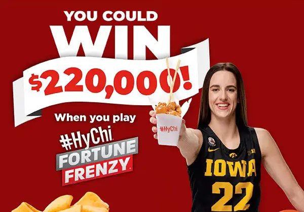 Hy-Vee Fortune Frenzy Sweepstakes: Win Up to $220000 Cash or Instant Win Prizes!