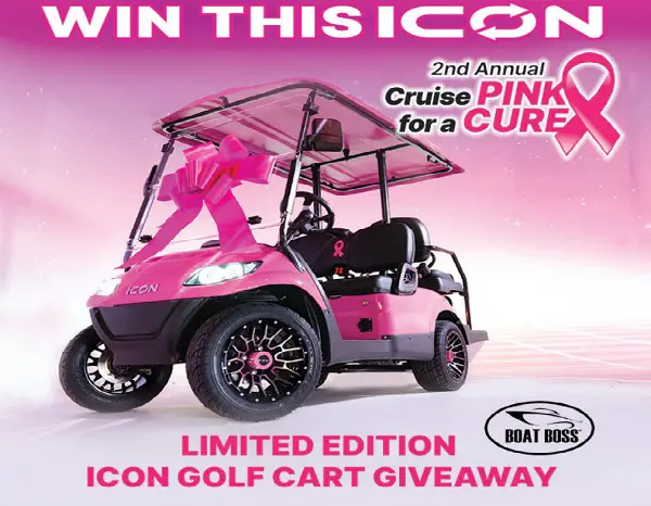 Win i40 Icon Golf Cart Giveaway