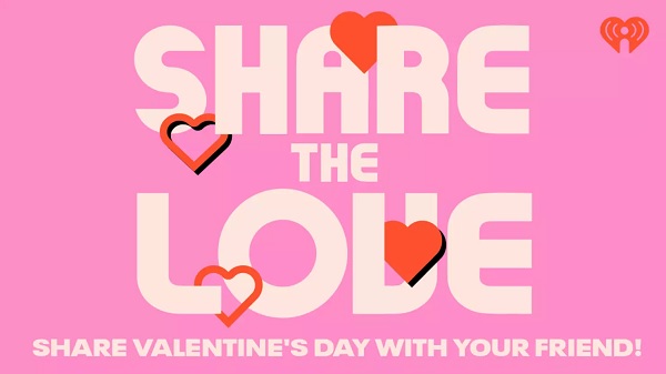 iHeart Share the Love Referral Sweepstakes: Win $5000 Free Cash
