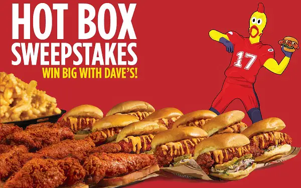 Win a Dave's Hot Chicken Free For a Year!