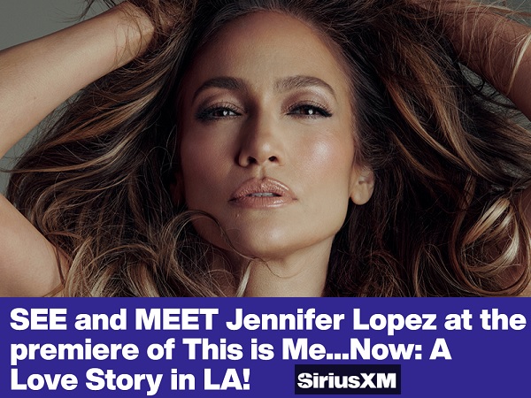 Win SiriusXM Jennifer Lopez LA Trip Giveaway