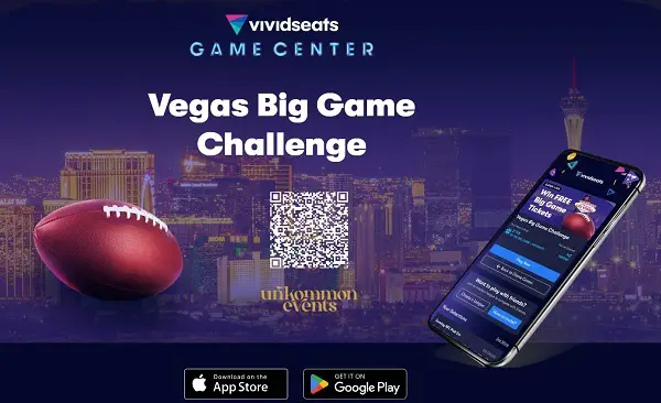 Vivid Seats Free-to-Play Las Vegas Super Bowl Tickets Giveaway