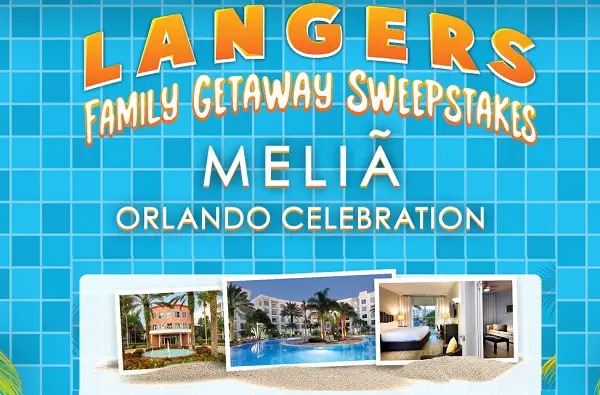 Langer’s Juice Family Fun Getaway Sweepstakes: Win an Orlando Vacation