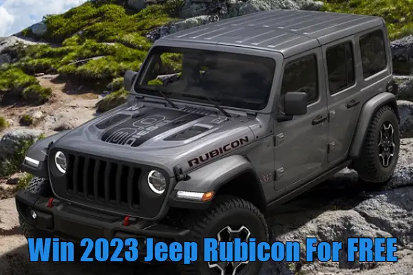 Merrell Sweepstakes: Win 2023 Jeep Rubicon for Free