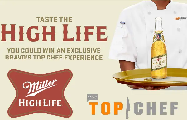 Miller High Life Bravo Top Chef Giveaway: Instant Win a Trip to Minneapolis & Culinary Gear
