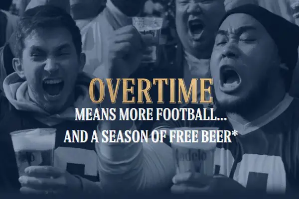 Modelo Overtime Sweepstakes: Win Free Beer! (100 Winners)