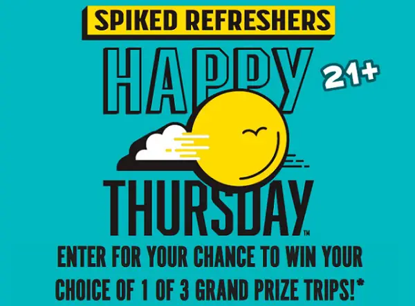 Molson Coors Happy Thursday Spring Trip Sweepstakes