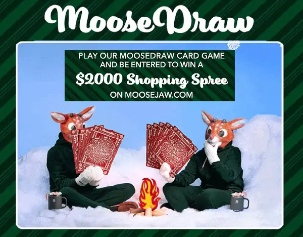Moosedraw $2,000 Free Shopping Giveaway