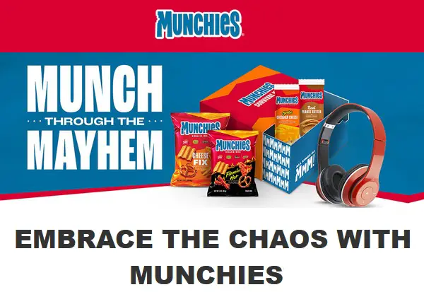 Frito-Lay Munchies Survival Kits Giveaway (Weekly Winners)
