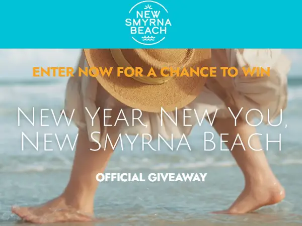 New Year, New You Smyrna Beach Vacation Giveaway