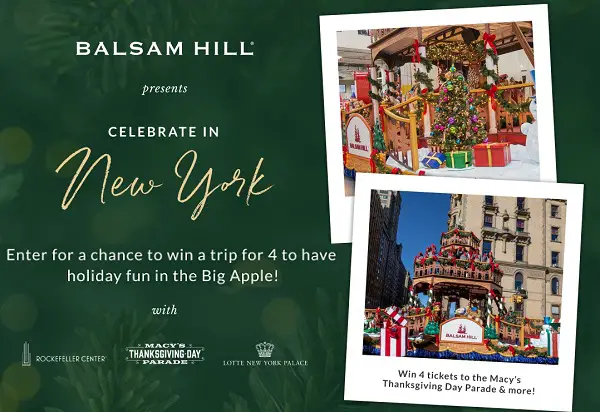 New York Thanksgiving Trip Giveaway: Win Free Macy’s Parade in NYC