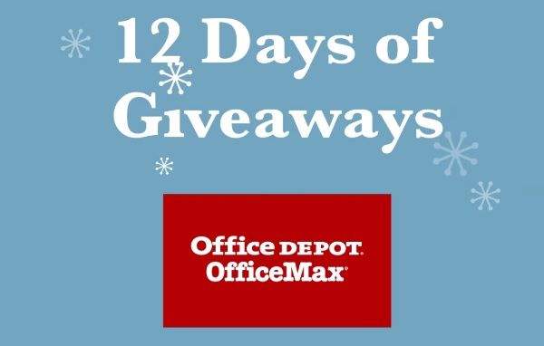 Office Depot 12 Days of Giveaways – Win Daily Holiday Prizes!