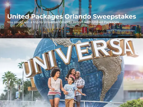 United Packages Orlando Sweepstakes: Win a Trip to Universal Orlando Resort!
