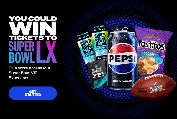 Pepsi Big Game Giveaway 2025: Win a Trip and Tickets to Super Bowl LX