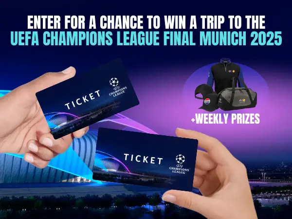 Pepsi Champions Challenge: Win a Trip to 2025 UEFA Champions League Final Match