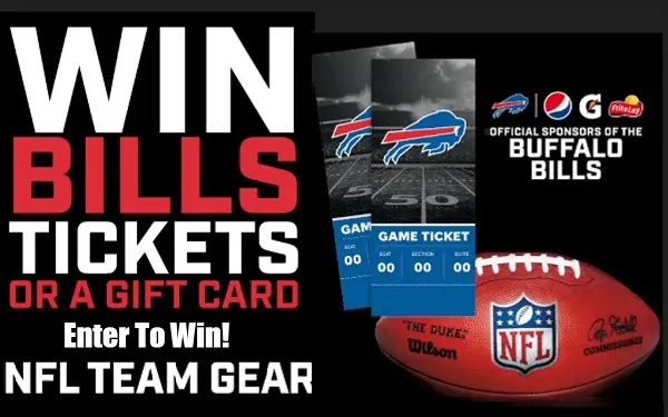 Pepsi Football Gameday Tops Sweepstakes: Win NFL Tickets & $200 Gift Cards to NFLShop