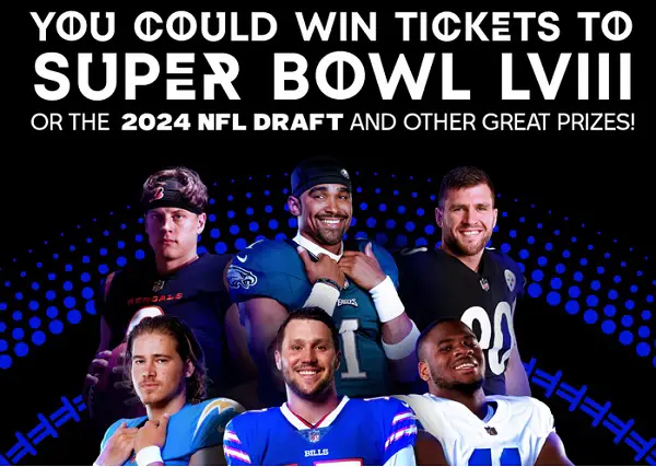 Pepsi Marcus Football Sweepstakes: Win a Trip to attend 2024 Super Bowl or NFL Draft!
