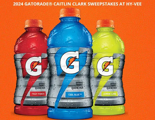 Gatorade Hy-Vee Caitlin Clark Giveaway: Win Basketball Game Tickets & More