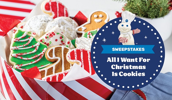 Pillsbury's Christmas Giveaway: Win Holiday Prize Packs (12 Winners)