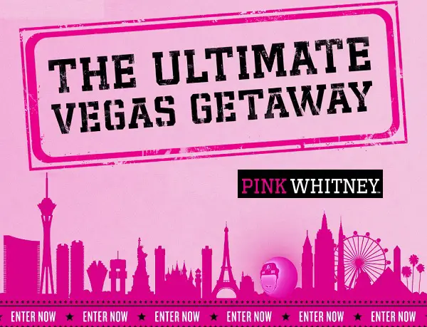 Pink Whitney Las Vegas Trip Giveaway: Win a Trip & Free Merchandise Pack
