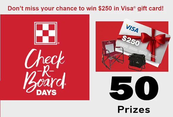 2024 Check-R-Board Days Purina Gift Card Giveaway: Win $250 Visa Cards